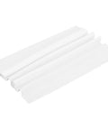 Hella Durable Anti Static Cleanroom Wipes 150 Pack Soft Knit Polyester industrial dustless cloths displayed in a flat lay.