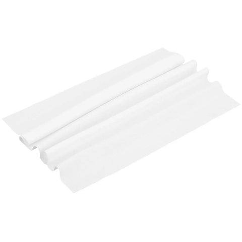 Hella Durable Anti Static Cleanroom Wipes 150 Pack Soft Knit Polyester industrial dustless cloths displayed in a flat lay.