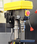No Fuss Drill Press Return Spring Assembly With Sleeve Heavy Duty Quill Feed Coil Spring Upgrade For Bench Machine Repair, close-up view.