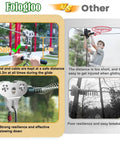 Comparison of Backyard Zip Line Kit For Kids And Adults Up To 500 Lbs, showing safe distance and strong resilience vs inferior versions.
