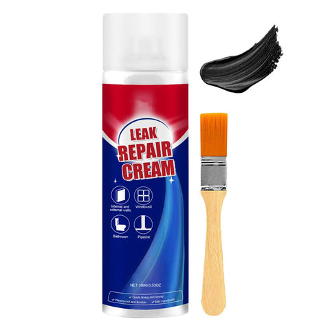 Fast Acting Leak Repair Sealant Cream For Quick Dry Waterproof Coating 100ml with brush for all-purpose crack filling