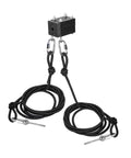 Line Brake Block Kit With Two 30 Ft Half Inch Bungee Cord, End Of Ride Safety System, Easy On Cable Install, Plug And Play
