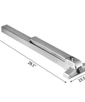 Push Bar With Lever Panic Exit Device For 28 To 36 Inch Doors, Heavy Duty Commercial Rim Exit Bar, 201 Stainless Steel, Stoving Varnish