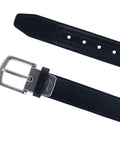 Men's Heavy Duty Work Belt One Point Five Inches Wide Industrial Grade Canvas Construction Adjustable Waist Fit Black Xlarge showing durable canvas material and buckle close-up.