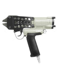 Heavy Duty Pneumatic Cutting Nipper Built Tough With Aluminum Housing And Forged Alloy Steel Blades For Faster Wire Snipping And Zero Sweat Operation On Active Job Sites Always, view of cutting head and handle.