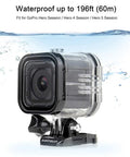 Waterproof Dive Housing For GoPro Hero 5 4 And Session With Bracket Accessories Ultra Clear Optical Glass Lens Depth 60m