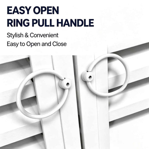Pro Grade Aluminum Alloy Drywall Access Panel Featuring Slick Heat Dissipation Ventilation Mesh Hella Sturdy Metal Construction And Nifty Handle For Home Tasks, showing easy open ring pull handle design.