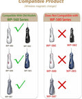 Compatibility chart for Replacement Magnetic Charging Cord For Water Flosser WP 560 562 563 567 569 Not For WP 580 Series
