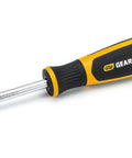 One Quarter Inch Drive Spinner Handle, Seven And Three Quarter Inch Length, Bright Chrome Finish, wipe clean corrosion resistant tool