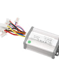 24V 1000W Brushed Electric Speed Controller For E Bike Conversion with aluminum casing and wiring harness.