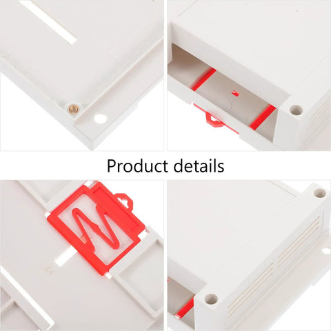 Flame Retardant ABS Junction Box For Wall Mounted Outlets And DIY Control Panels Indoor Outdoor Plastic Electronics Enclosure product details