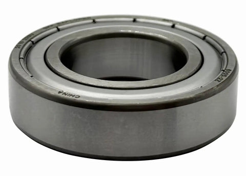 Single 6005-2Z deep groove ball bearing 25x47x12mm chrome steel with dual metal seals for radial and axial load support