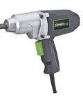 Half Inch Impact Wrench Driver Kit With Detent Pin Square Drive Anvil, 7.5 Amp, 220 Feet Lbs Torque