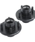 Two Sets Of 4 On 4 Inch Trailer Hub Kit With 1 Inch BT8 Spindle And Bearing Kit Includes Two Idler Hubs With Lug Nuts Rated To 1250 Lbs Per Hub Or 2000 Lbs Per Kit For Replacement Axle On Trailers