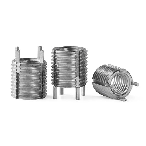 Stainless Steel Threaded Repair Insert Bushing For Damaged Threads In Metal Parts Metric Plug Leg Sleeve Nuts Fits M2 To M16