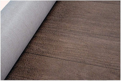 Outdoor Vinyl Flooring Roll in Brown Oak Wood Look, 6 Ft by 12 Ft, 72 Sq Ft, Waterproof All Weather Floor Covering for Boat Deck, Balcony, Patio or Porch Replacement, Easy DIY Install