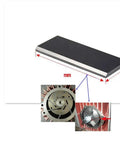 Graphite Vane For Fuel Pump And Vacuum Pump White Pro Grade Graphite Vane Block High Efficiency Wear Resistant Energy Saving