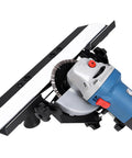 45 Degree Tile Chamfering Attachment for Angle Grinder Aluminum Alloy Frame Beveled Tile Cutter Miter Seat Chamfer Tool Easy Home DIY Grinder Accessory for Precise Bevels, angle grinder setup