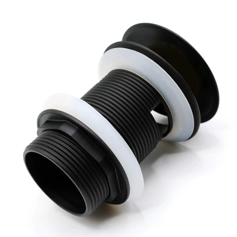 Matte Black Pop Up Drain for Freestanding Bathtub with cUPC Certification, Heavy Duty Copper Mechanism, Anti Crack Durability, Easy Install No Fuss 2.7 Inch Cover, 1.8 Inch Hole, Open 3.8 Inch, Closed 3.4 Inch, Includes Simple Reliable Drain Stopper