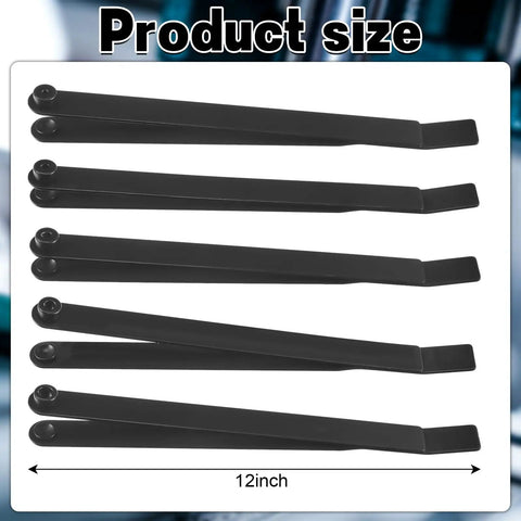 5 Piece Hole Finder And Sheet Metal Duplicator Kit With Guide Pins For No Guesswork Hole Alignment Pro Grade Black 12 Inch size