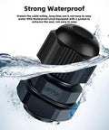 Waterproof NPT Quarter Inch Cable Gland Kit Twenty Pack With Adjustable Fittings Nylon PA66 With Gaskets In Water