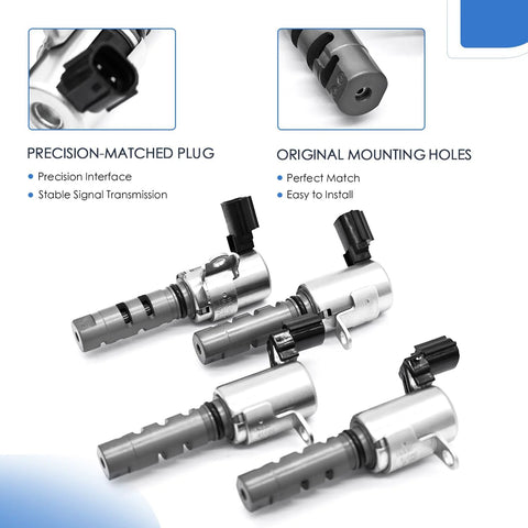 Left And Right Vvt Solenoid Camshaft Position Actuator For 3 5L V6 Engine Plug And Play Drop In Replacement Fits Avalon Camry