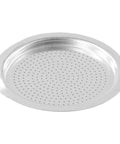 Replacement Filter And Three Silicone Gasket Seals For Aluminum Moka Pot And Stovetop Espresso Makers Included Stainless Steel Filter
