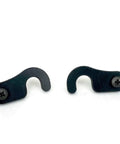 Two Sun Visor Clips For Jeep 2018 And Newer JK JL JT Gladiator And Wrangler Easy Install Restores Full Sun Visor Motion