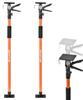 Heavy Duty Adjustable Support Pole Cabinet Jack Drywall Lift 45 To 114 Inch Telescoping Ceiling Prop with Non Slip Pads