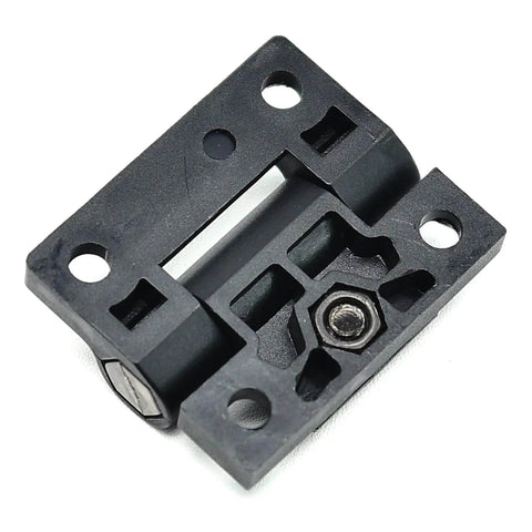 4 Pack Black Adjustable Torque Door Hinges Nylon Butt Hinges 43x37x13mm Corrosion Resistant Easy To Adjust At Any Angle