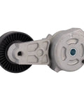 Heavy Duty Serpentine Drive Belt Tensioner Assembly Replacement Kit Reliably Drives Accessories With Exact Oem Fitment Specs To Save Big Bucks At The Shop Lets You Fix It Yourself Keeping Your Daily Driver On The Road Without Getting Stranded. silver belt tensioner assembly with black pulley