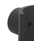 Close-up of Universal Axle Cradle Saddle For 3in Tube Bottle Jacks Heavy Duty Iron Construction With Cushioned Pad detail