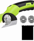 Heavy Duty Cordless Electric Box Cutter With Badass Cutting Power And No Sweat Operation For Fast Shipping Breakdowns, includes spare blades.