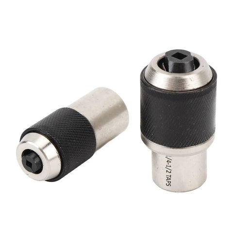 3 Piece Reamer and Screw Extractor Kit with Adapter for 3/8 Inch Drive Tools visible with metal finish on white background