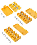 Heavy Duty Insulation Wire Connection Box For Electric Bicycles And E Bikes, Stable Motor Controller Junction Housing, Bakelite, nuts