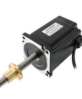 Heavy Duty Nema 34 Linear Lead Screw Stepper Motor With 8 Nm Knockout Power And Plug And Play Setup For Cnc Milling Machines