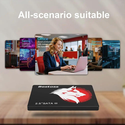 480GB 2.5 Inch SATA III Internal SSD Up To 550 MB Per Second Read Speed Fast Boot And Snappy File Access For PC Laptop Desktop Upgrade Improve System Responsiveness With Faster Boot Times For Gaming And Daily Tasks, black 2.5-inch drive