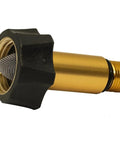 Brass Water Inlet Fitting For Pressure Washer 3/4 Inch Female To 3/8 Inch Male Quick Connect Durable Replacement Pump Part