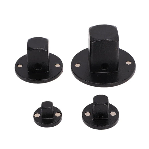 Tough Heavy Duty Socket Adapter Kit With UltraFlat Slime Design For Tight Spaces Low Profile 4 Pcs Set High Carbon Steel Ratchet Fit For Mechanics And DIY Car Guys Making Auto Repairs Easy black 4-piece socket adapters