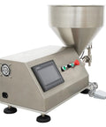 Zero Drama Heavy Duty Semi Automatic Gear Pump Paste Filling Machine With Smart Touch Control 110V, stainless steel, 50L capacity.