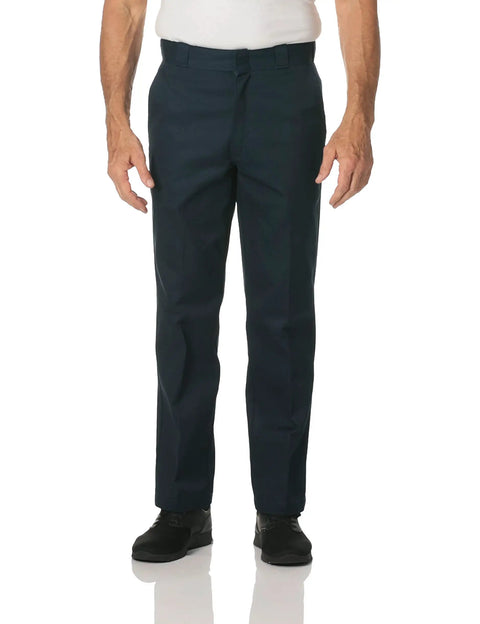 Mens Original Straight Leg Work Pants Rock Solid Heavy Duty Uniform Trousers Built Different For The Daily Grind Dark Navy 30W X 34L