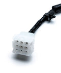 White connector of Dash Ignition Wire Harness With Relay For Cub Cadet XT1 XT2 GT LT ST LX Troy-Bilt Super Bronco