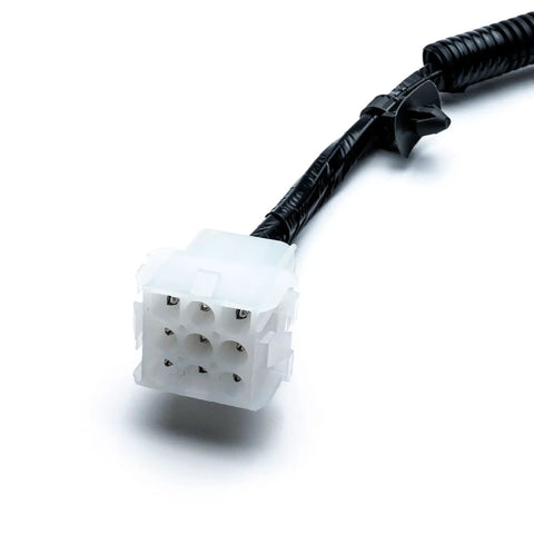 White connector of Dash Ignition Wire Harness With Relay For Cub Cadet XT1 XT2 GT LT ST LX Troy-Bilt Super Bronco