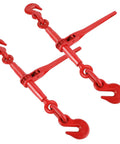 2 Pack Ratchet Chain Binders 1/2 To 5/8 Inch Beefy Heavy Duty Load Binder With 13000 Lb Working Load Limit And 46000 Lb Breaking Strength