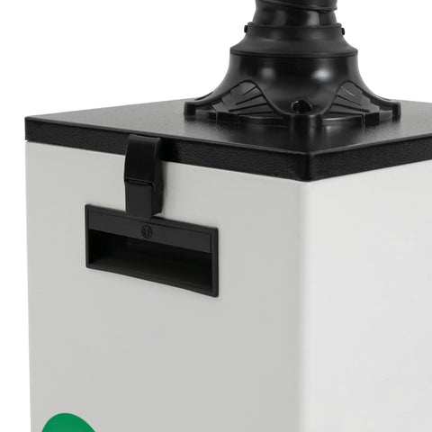 Corner of Heavy Duty Pro Grade Solder Smoke Fume Extractor With 100W Power Three Stage Filtration HEPA And Activated Carbon Filter