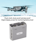 Two Way Battery Charger Hub For Mini 4K Mini 2 Mini SE And Mini 2 SE Drones with plastic shell and battery display screen