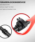 Ultralight Carbon Fiber Telescoping Tarp Poles For Hiking Adjustable Rugged Featherweight close-up of locking mechanism