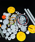 82 Piece Module Plastic Gear Set For DC Motors RC Cars Robots DIY Models Gear Replacement Includes Spindle Gear Single Gear Double Gear