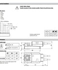 Electrical installation diagram for Heavy Duty Modulating Damper Actuator Featuring 20 Nm Torque For HVAC Applications.