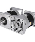 Beefy 20 To 1 Planetary Gearbox For NEMA 34 Stepper Motor Backlash 20 Arcmin Input Shaft 14mm shown front and back